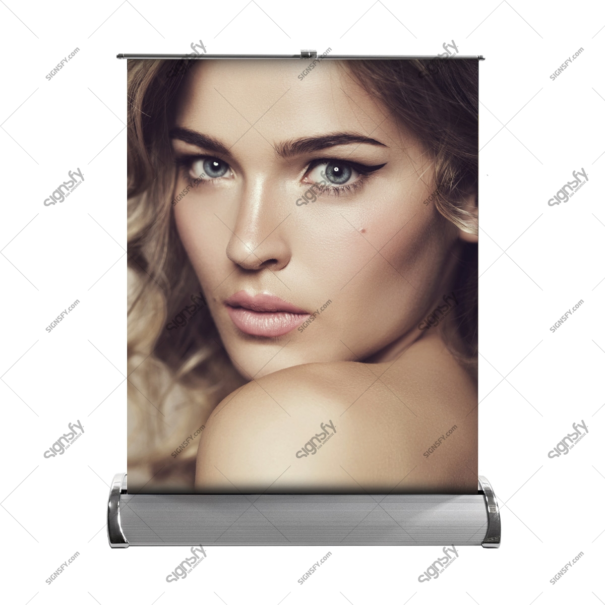 Mini Roll-up Banner Stand, Single Sided